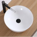 9110 - Black Rim Countertop Wash Basin