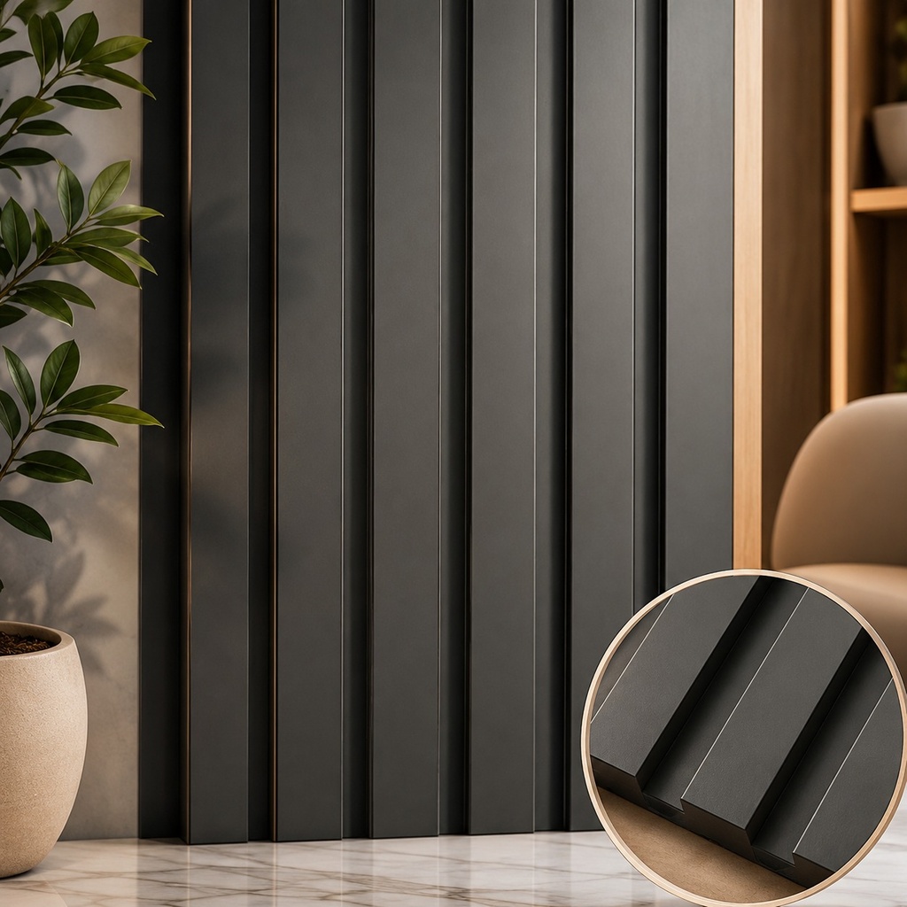 DS-01(JD-01)_(Black)- WPC Wall Cladding