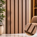 KJ-04 Brown WPC Wall Cladding