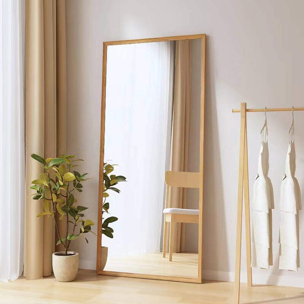 GS818 80*180mm Pale Brown Wall/Standing Mirror