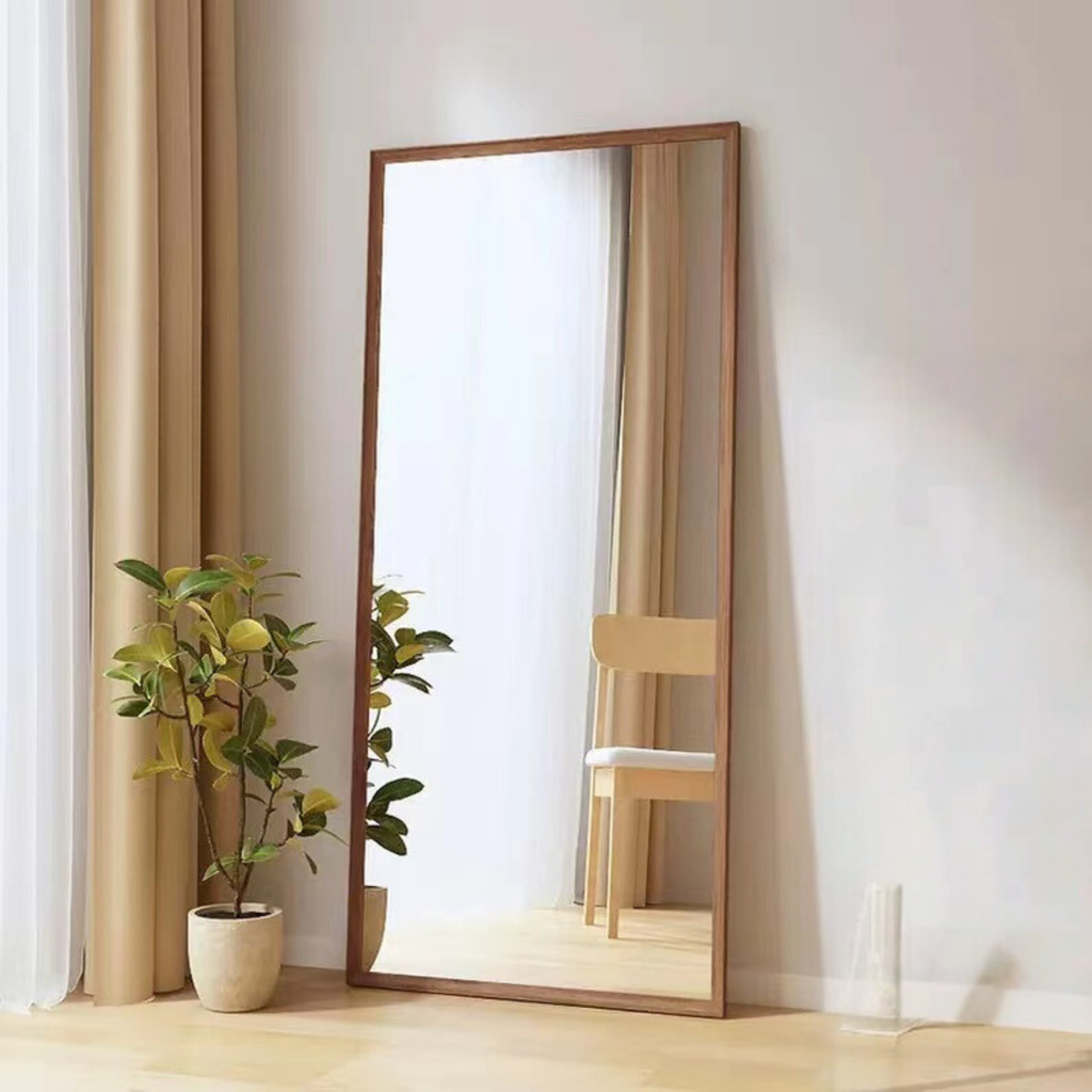 GS819 80*180mm Dark Brown Wall/Standing Mirror