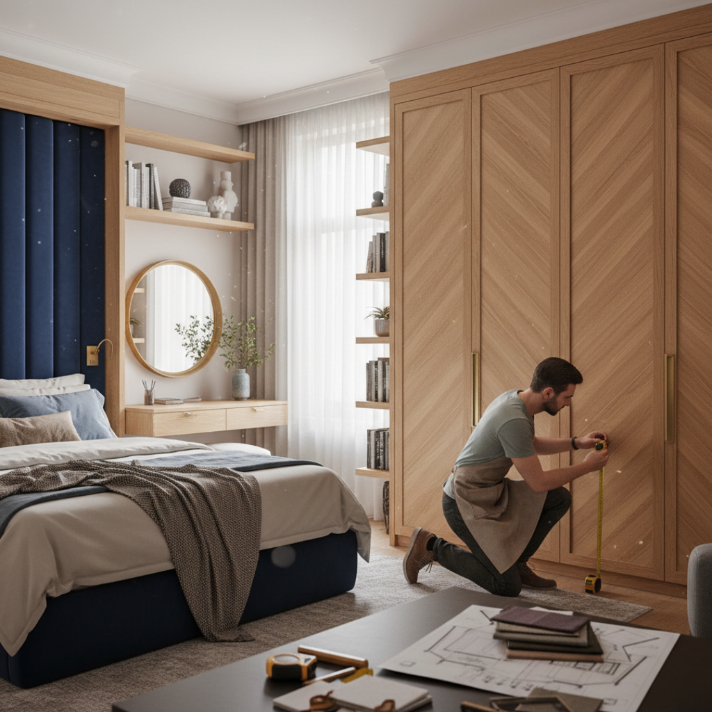 Customized Bedroom Wooden Furniture