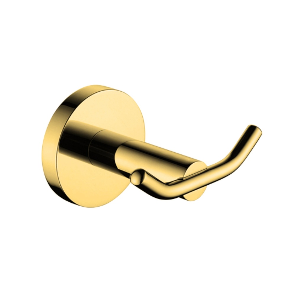 481P06_(Gold) Double Robe Hook
