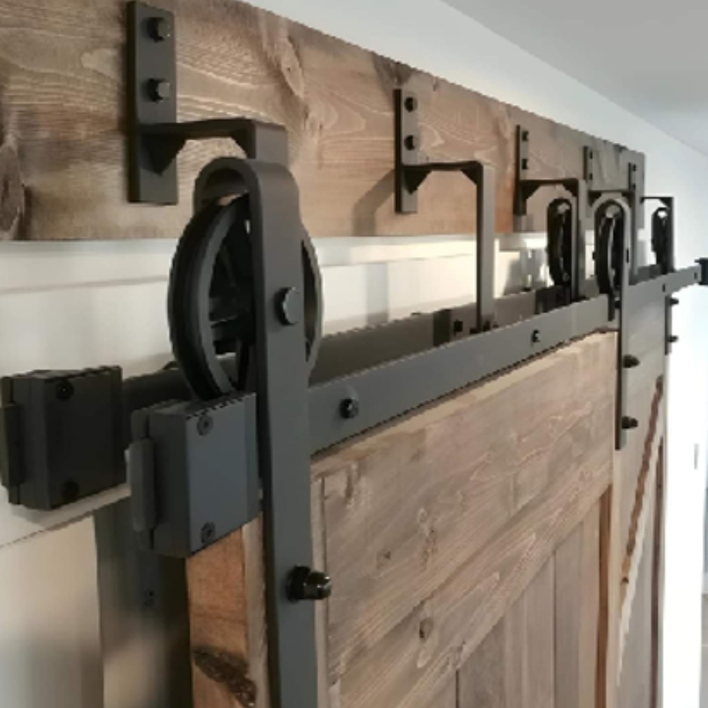 OS-028 Barn Door Double Sliding System