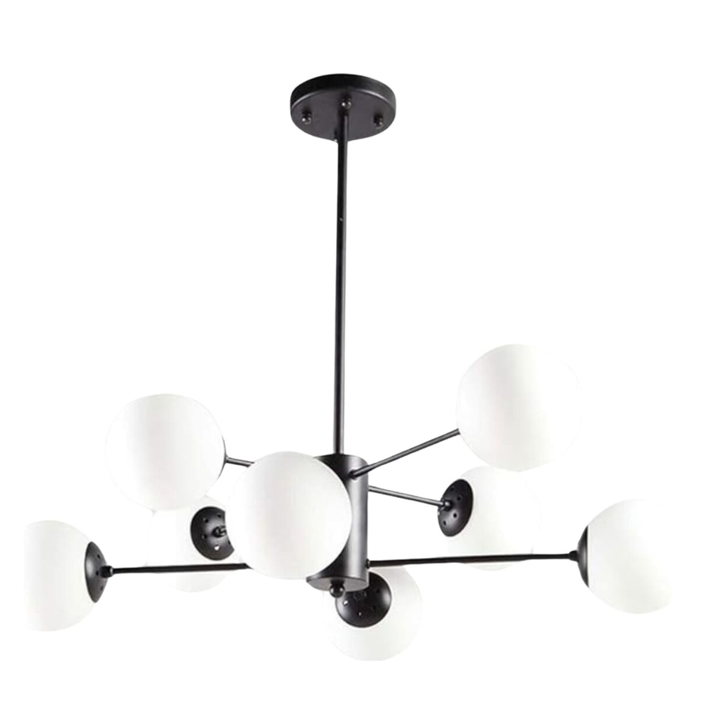 3614-8  Black And White Pendant Lamp