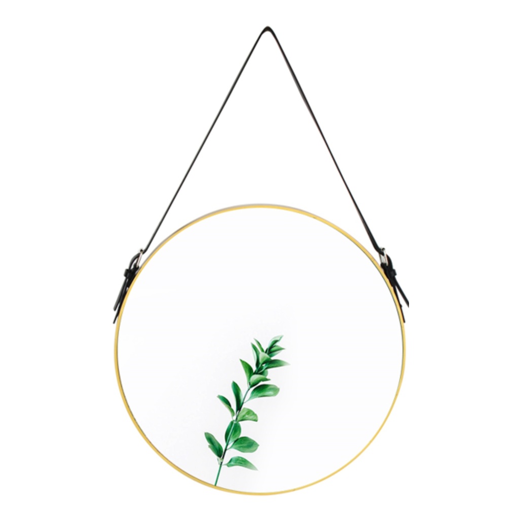 JH-MP0045 Narrow Edge Round Mirror 