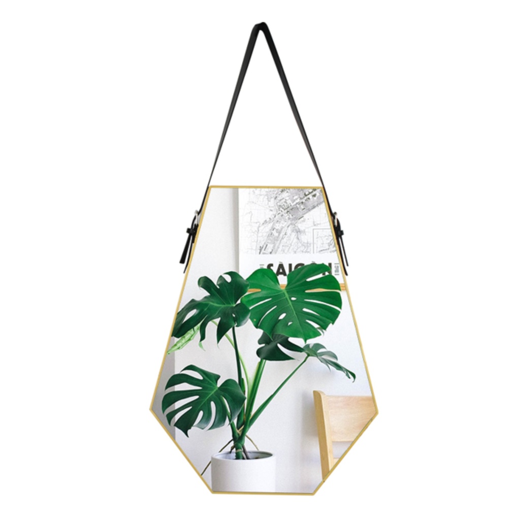 JH-MP0052A Narrow Edge Diamond Mirror