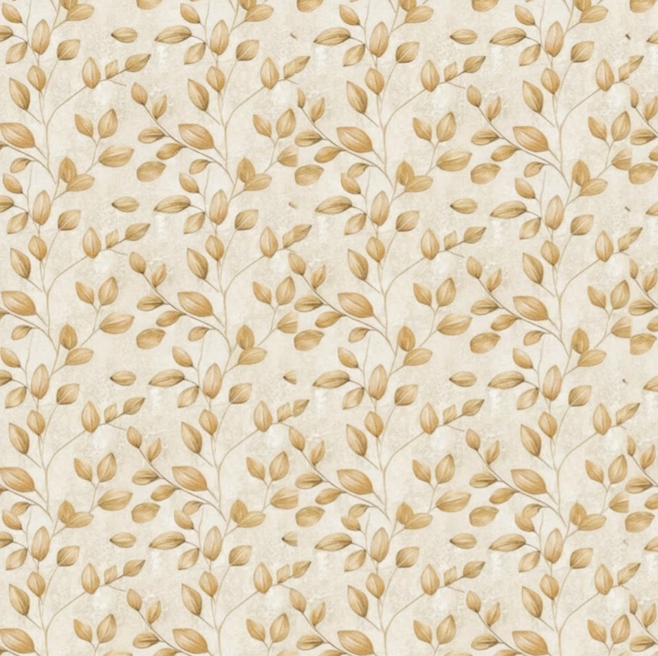 BL1141 Leaf Motif Wallpaper