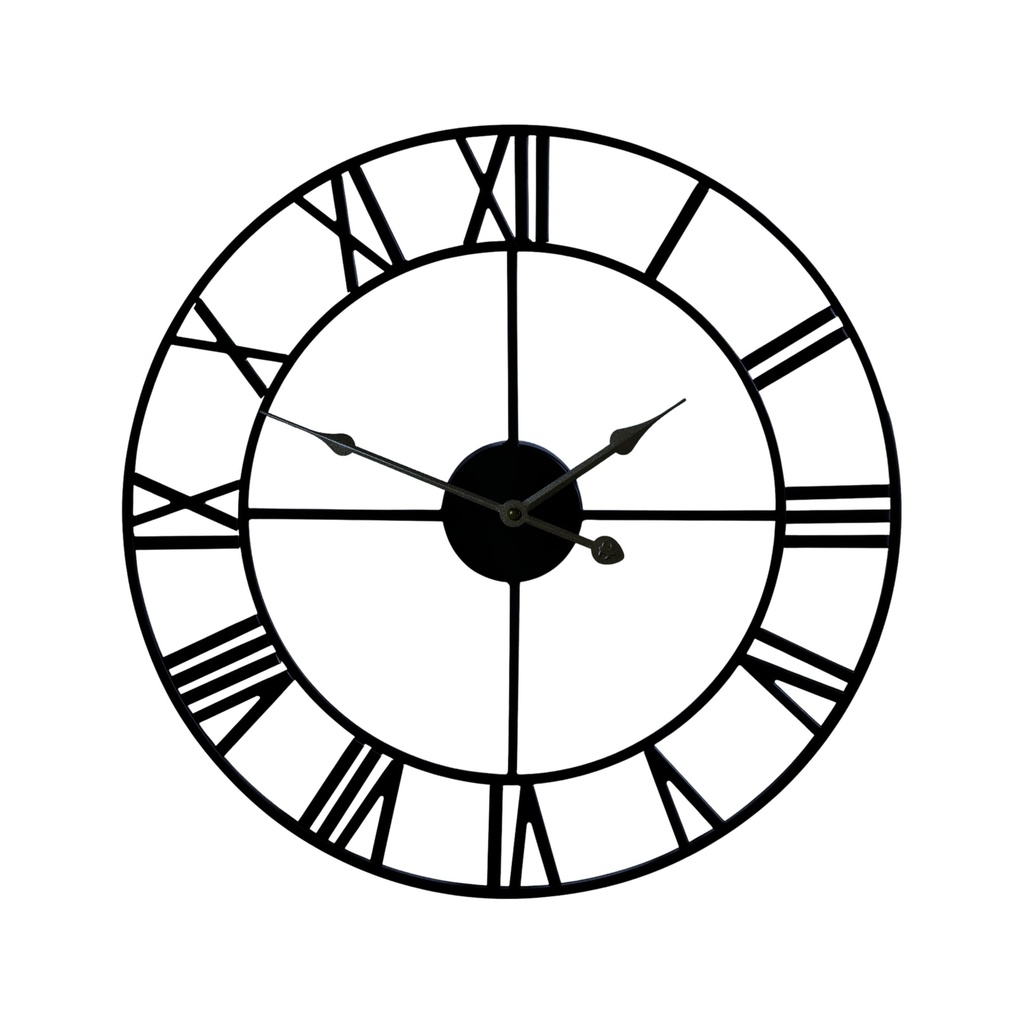 Black Wall Clock