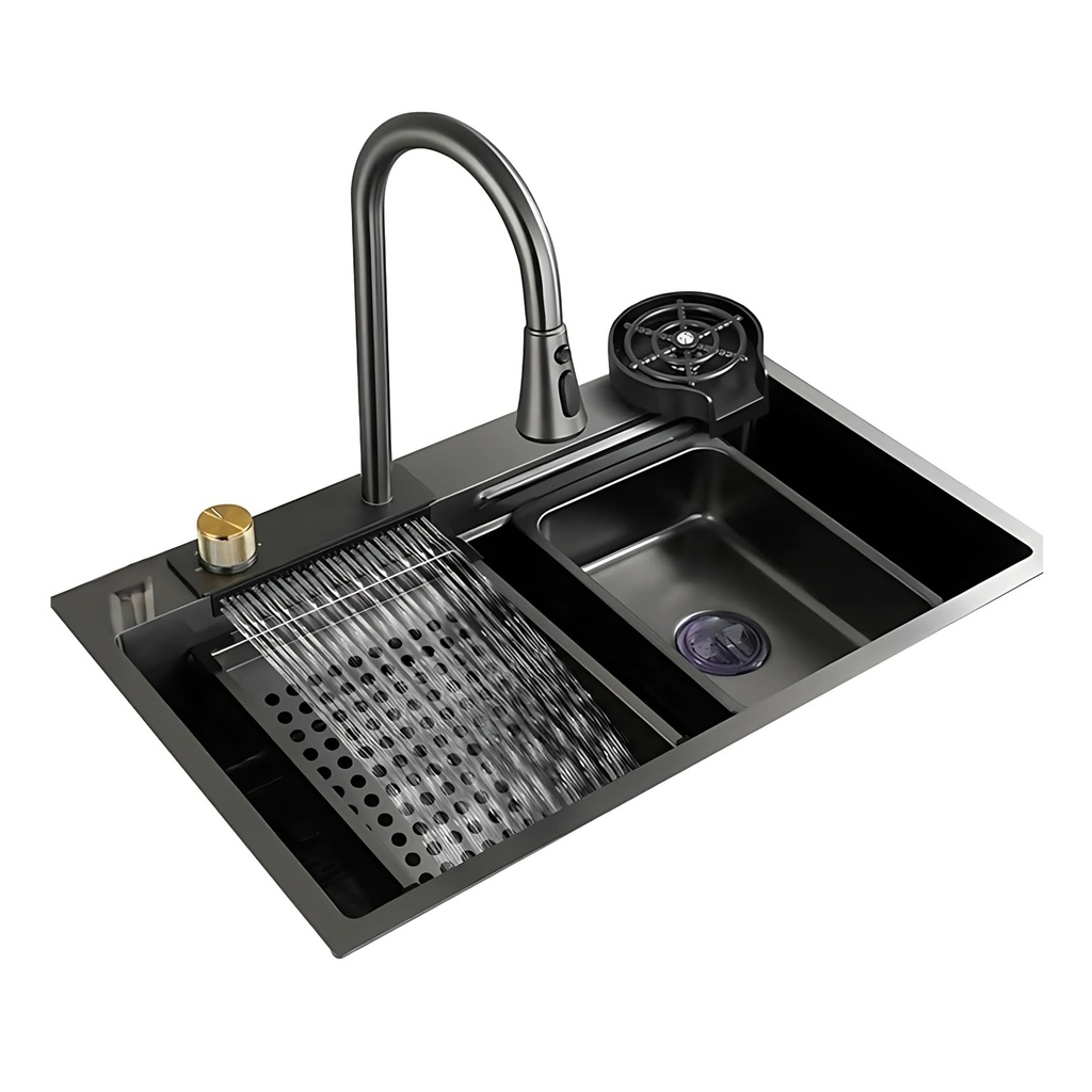7545 - Single Bowl Waterfall Sink