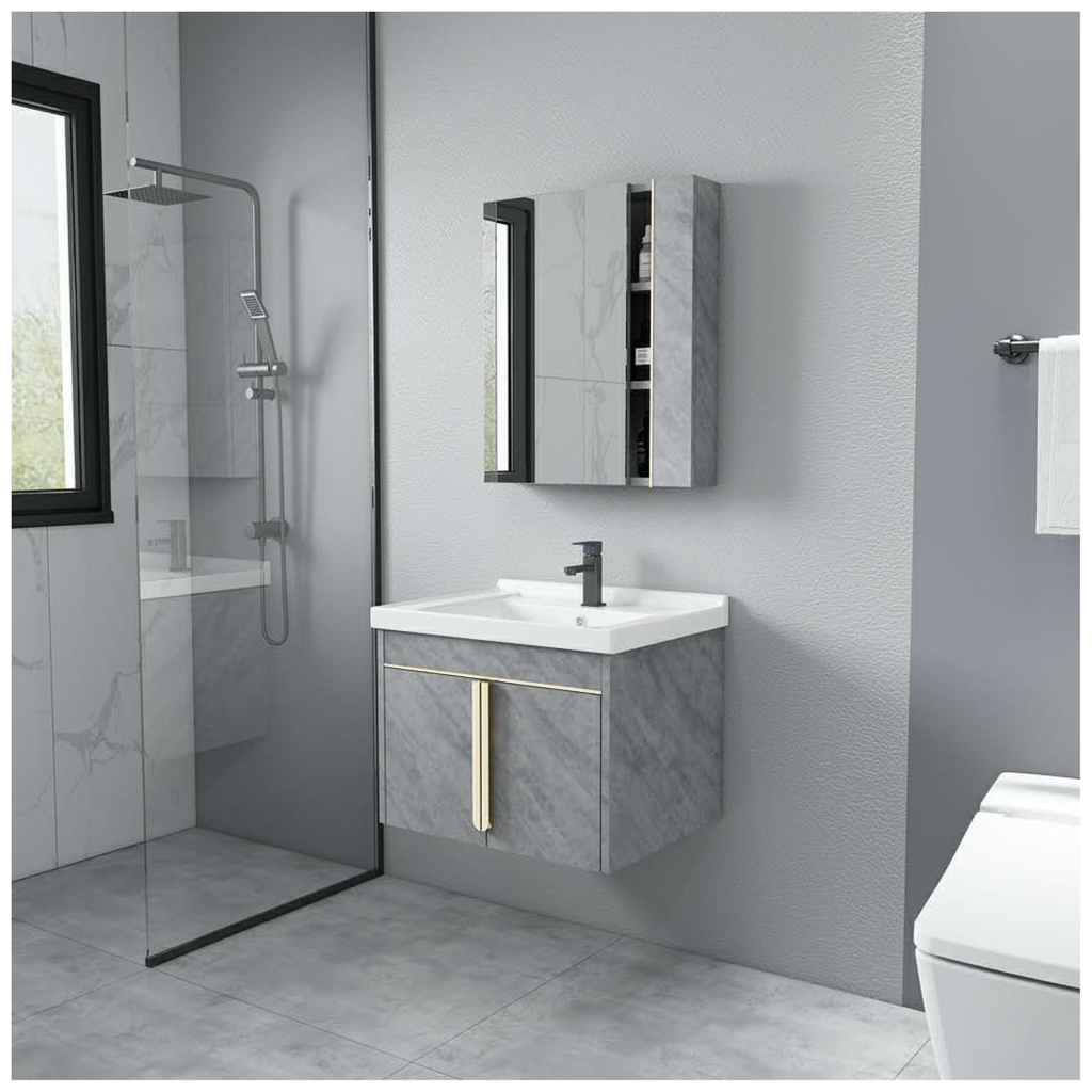 2001 _(Light Grey)Bathroom Cabinet