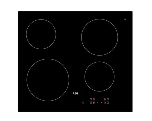 AEG 60cm Built-In Ceramic Hob with 4 Cooking Zones - HK624010FB