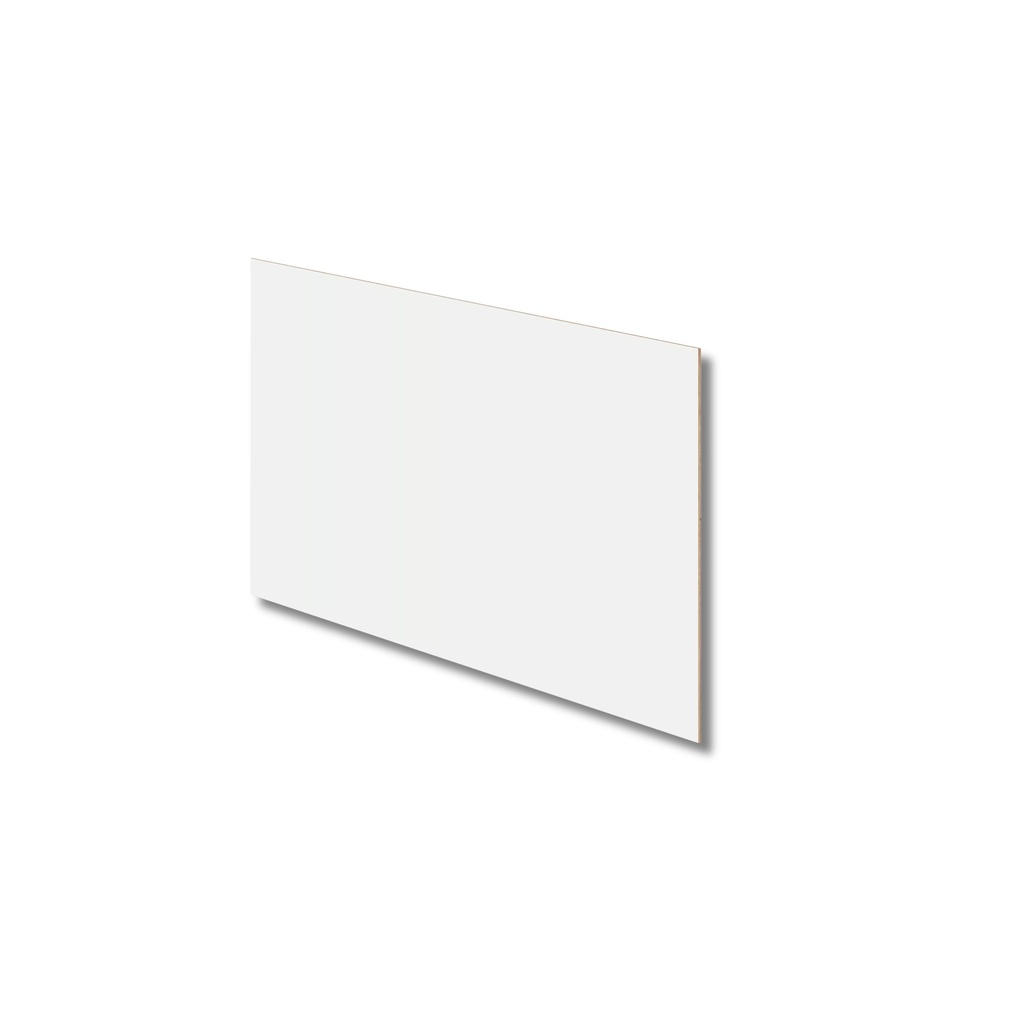 6mm Pure White Plywood Melamine Sheet - Peach Skin 