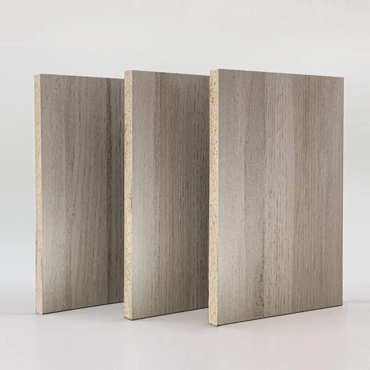 21025-Grey Oak Super Matte - 18mm Plywood Melamine Sheet