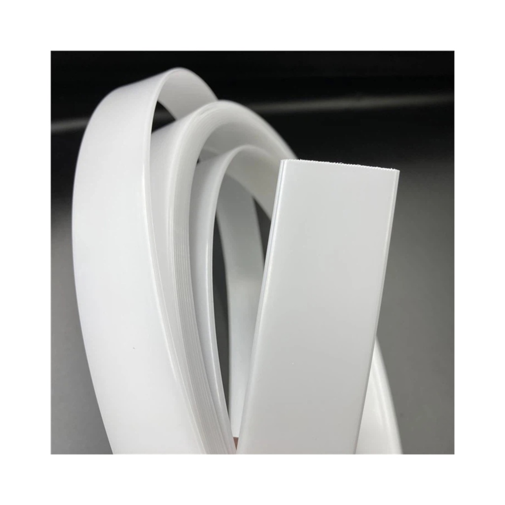 Edging UV Glossy White- 21mm Width - 50m Roll