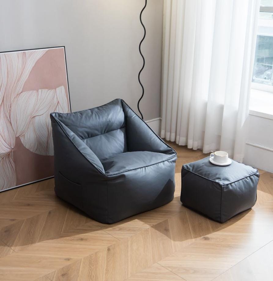 BB8055 Lazy Sofa with Ottoman