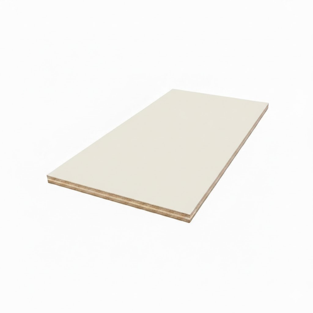 Cream-54 Super Matte-18mm Plywood Melamine Sheet 