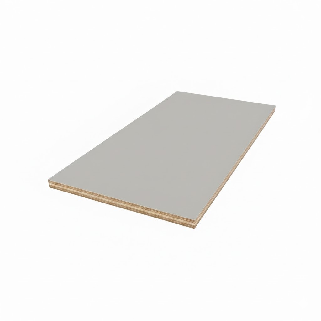 Cashmere Grey Super Matte -18mm Plywood Melamine Sheet 