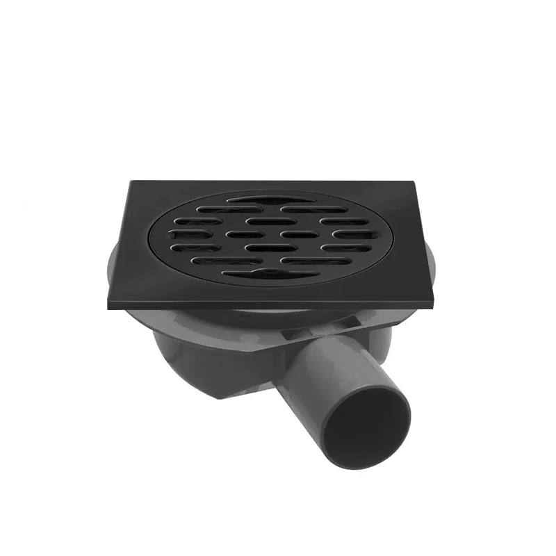 8010_(Black)-(100*100) Floor Drain 