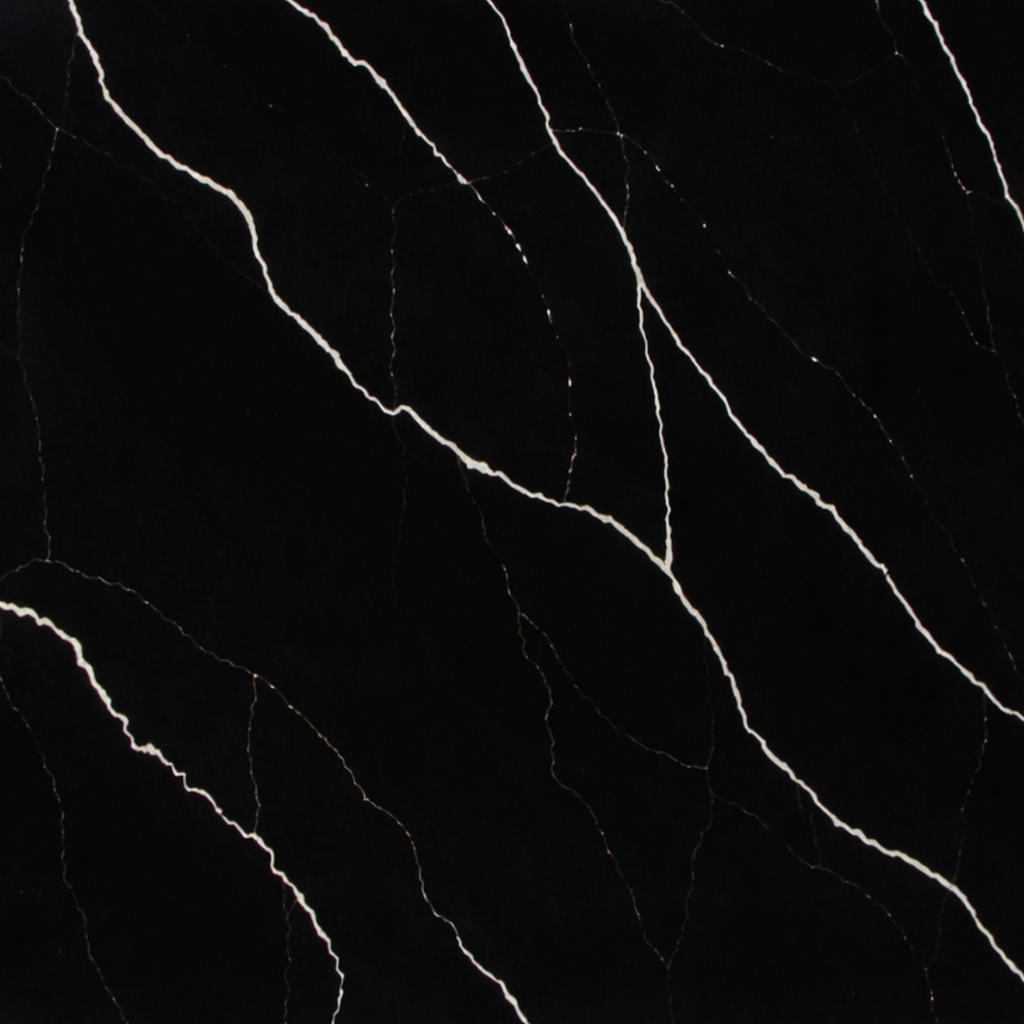 8014 Calacatta Marquina 3200*1600*20mm Quartz Sheet