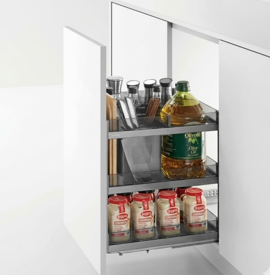 6240 Pull Out Seasoning Basket - 400mm  