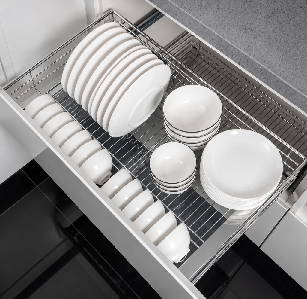 6175 -(3 Side Bowl & Plate Basket) - 750mm