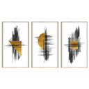 LH003 Set of 3(60*90) Glass Painting