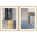 LH012 Set of 2(50*70) Glass Painting