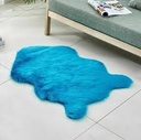 C08 - Blue Sheepskin 60x90cm_(Blue)