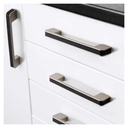 6304-128 (black Leather ) Cabinet Handle
