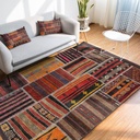 H-11 (Carpet) Carpet 1m60x2m30_(Multicolor Rectangular Patchwork Rug)