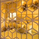 LA066(S) - Gold Mirror Sticker_(Gold)