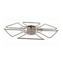 K1PTJ016-27 - Metal Glass Shelf Metal Glass Shelf