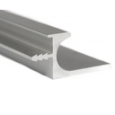 JS-BL073_(Silver) Aluminium Profile 3m