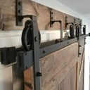 OS-028 Barn Door Double Sliding System