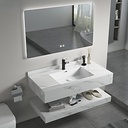 BG Dovetail Vein Sintered Stone Vanity