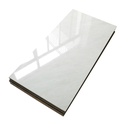 UV Glossy Pure White Plywood Melamine Sheet 18mm