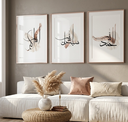  WB3-57 - Porcelain Painting- Set of 3 500*700mm