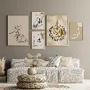 BE5-53 - Porcelain Painting-  (50*70*2 + 30*40*3) 